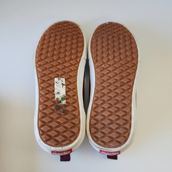 Vans Filmore Hi Vansguard Shoes Maroon White Women Size 9.5 - Picture 5 of 8